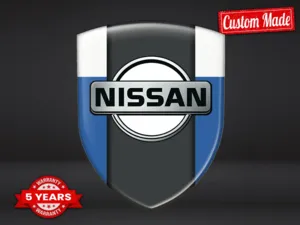 Nissan Adesivi 3D Gel Gara Cupola Logo Sport Limitato